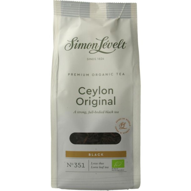 Simon Levelt Ceylon original bio (90 Gram)
