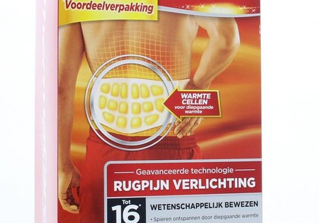 Thermacare Promopack rug kompres (4 Stuks)