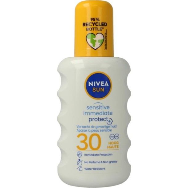 Nivea Sun sensitive spray SPF30 200 Milliliter