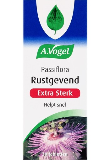 A. Vogel Passiflora Rustgevend Extra Sterk Tabletten 30 st.