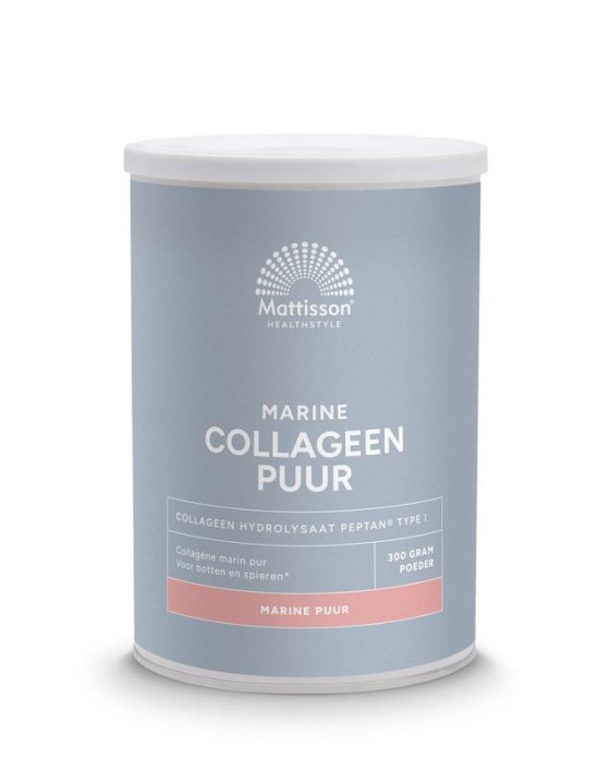 Mattisson Marine vis collageen poeder Peptan (300 Gram)