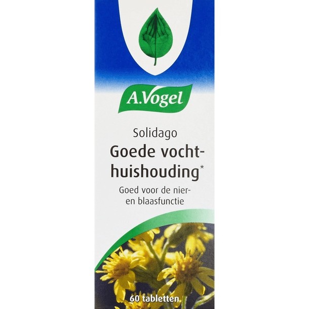 A. Vogel Solidago Goede Vochthuishouding 60 Tabletten 