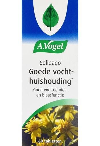 A. Vogel Solidago Goede Vochthuishouding 60 Tabletten 