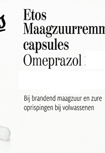 Etos Omeprazol 10 mg Maagzuurremmende Capsules  14 stuks capsule