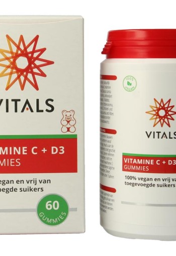 Vitals Vitamine C + D3 (60 Gummies)
