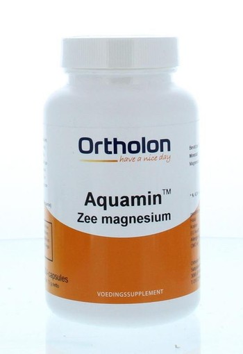 Ortholon Aquamin zee magnesium (120 Vegetarische capsules)