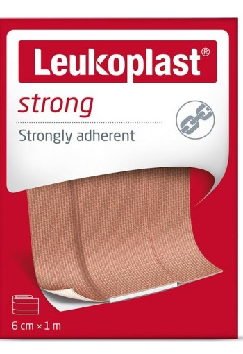 Leukoplast Pleister strong 1m x 6cm (1 Stuks)