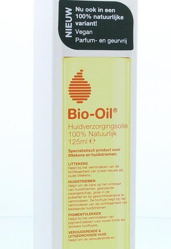 Bio Oil Bio oil 100% natuurlijk 125 Milliliter