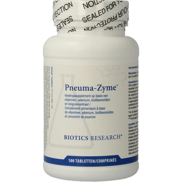 Biotics Pneuma zyme long (100 Tabletten)