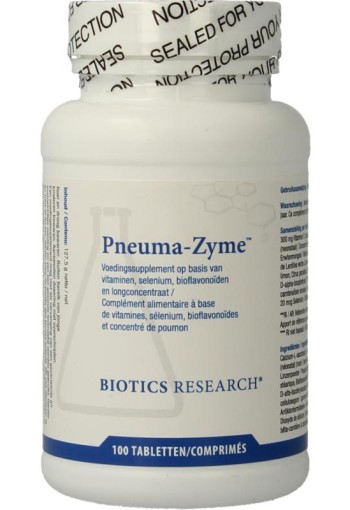 Biotics Pneuma zyme long (100 Tabletten)