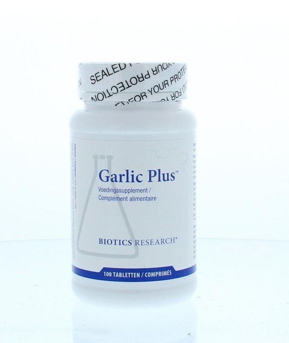 Biotics Garlic plus knoflook (100 Tabletten)