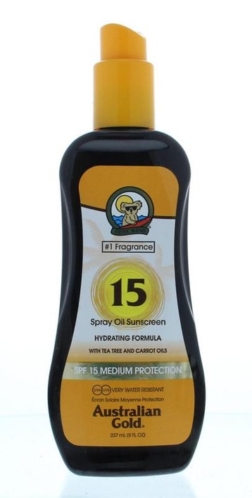 Australian Gold Spray oil SPF15 (237 Milliliter)