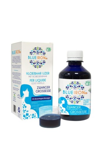 Blueiron Vloeibaar ijzer zwanger (250 Milliliter)