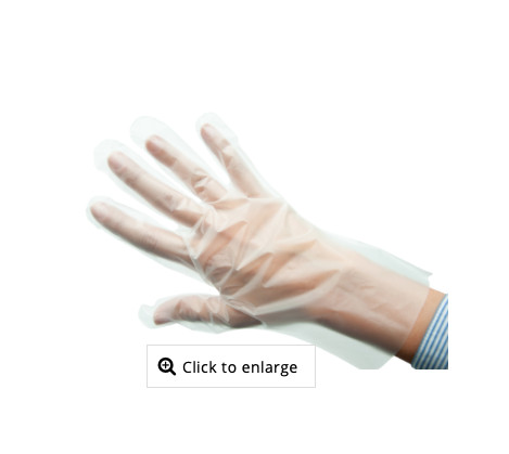 TPE Handschoenen - 200 stuks - Transparant