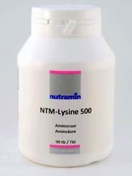 Nutramin Ntm Lysine 500 90ca
