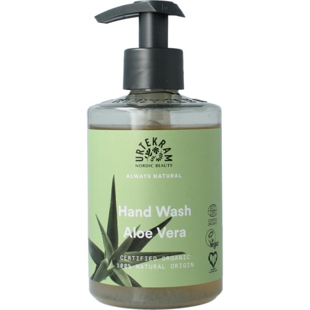 Urtekram Handzeep vloeibaar aloe vera (380 Milliliter)
