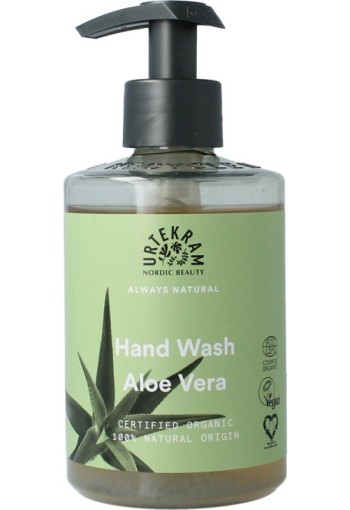 Urtekram Handzeep vloeibaar aloe vera (380 Milliliter)