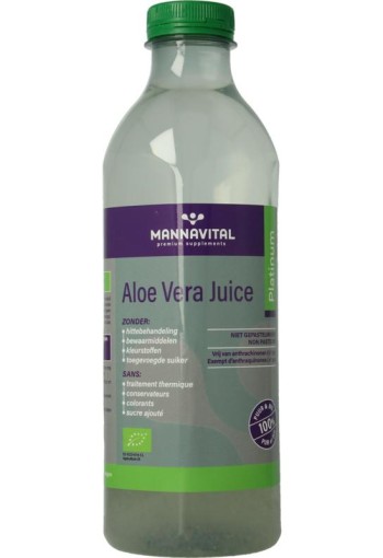 Mannavital Aloe vera juice bio (1 Liter)
