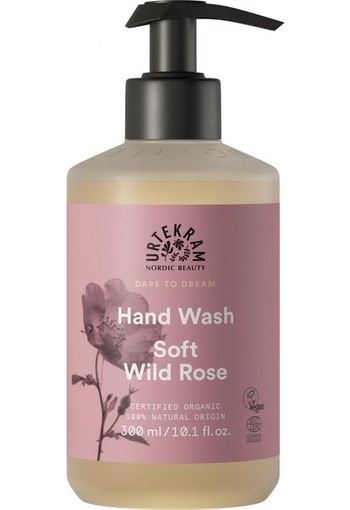 Urtekram Handzeep soft wild rose (300 Milliliter)
