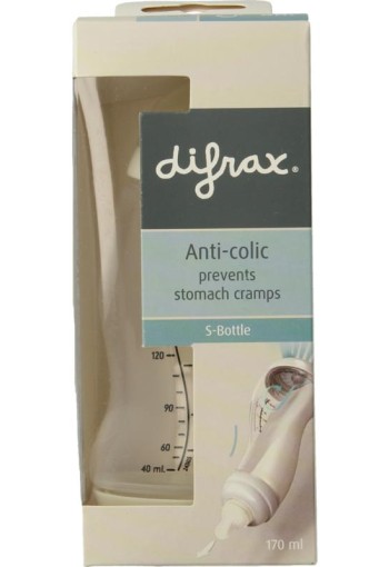 Difrax S-Fles natural creme 170ml (1 Stuks)