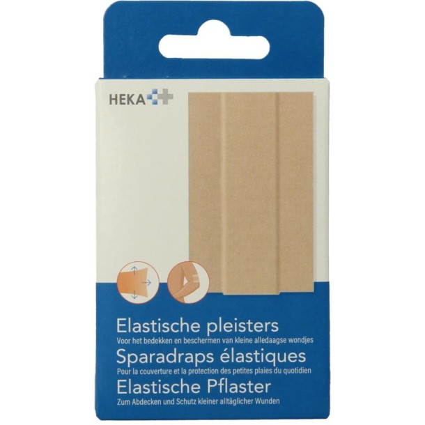 Heka Elastische pleister 10 x 6cm (10 Stuks)