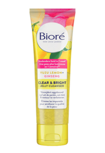 Biore Clear & Bright Jelly Cleanser 110 ml