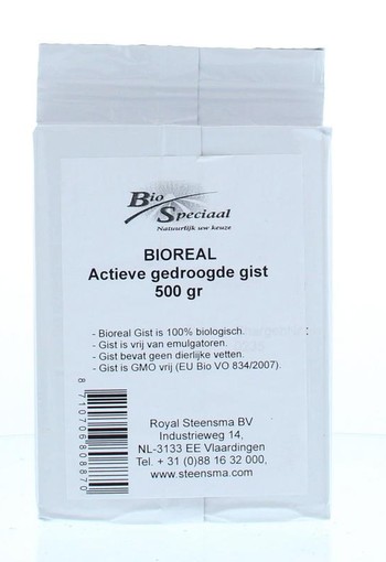 Bioreal Gist gedroogd bio (500 Gram)