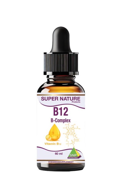 SNP Vitamine B12 B complex sublingual (60 Milliliter)