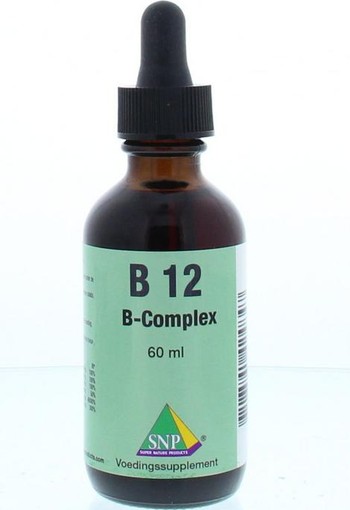 SNP Vitamine B12 B complex sublingual (60 Milliliter)
