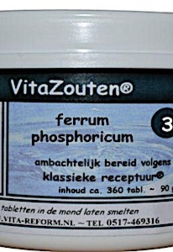 Vitazouten Ferrum Phosphoricum Vitazout Nr. 03 360tb