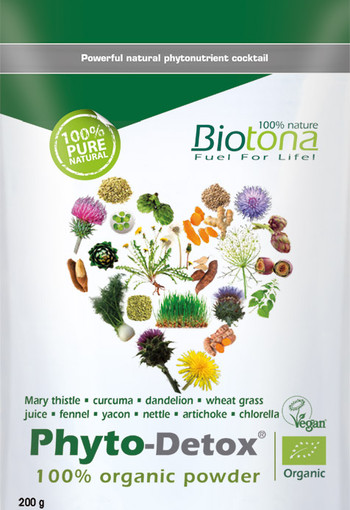 Biotona Phyto-detox organic powder bio (200 Gram)