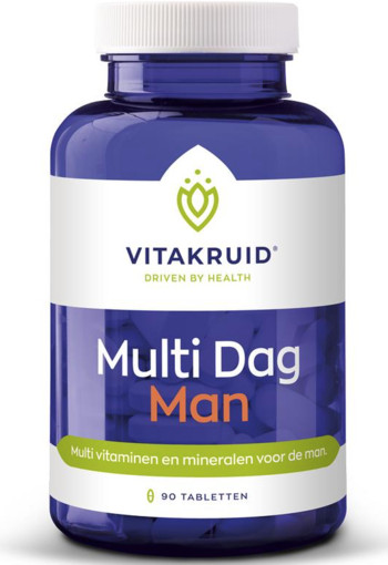 Vitakruid Multi dag man (90 Tabletten)