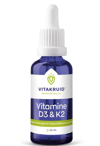 Vitakruid Vitamine D3 & K2 (30 Milliliter)