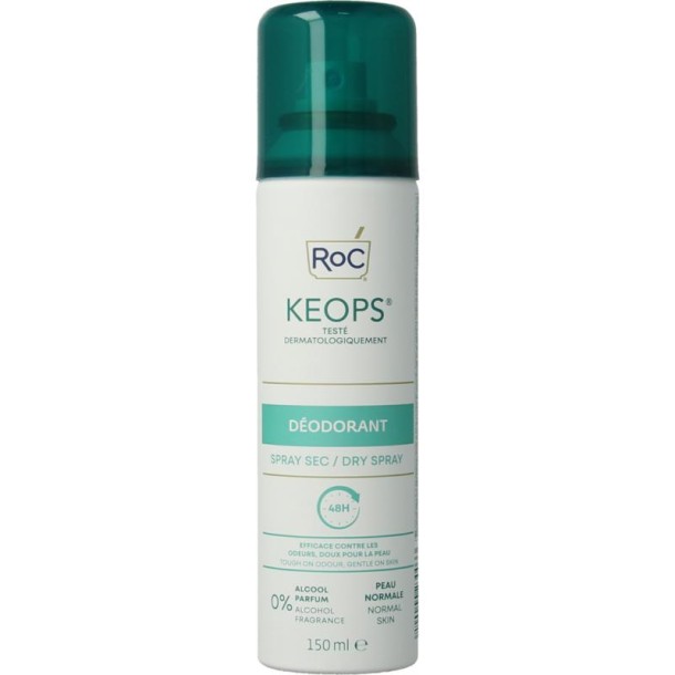 ROC Keops deodorant spray dry (150 Milliliter)