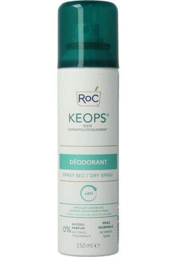 ROC Keops deodorant spray dry (150 Milliliter)
