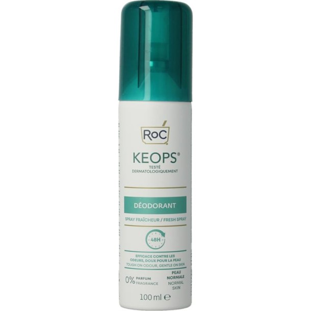 ROC Keops deodorant spray fresh (100 Milliliter)
