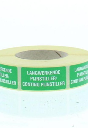 Spruyt Hillen Sticker langwerkende pijnstiller (1000 Stuks)