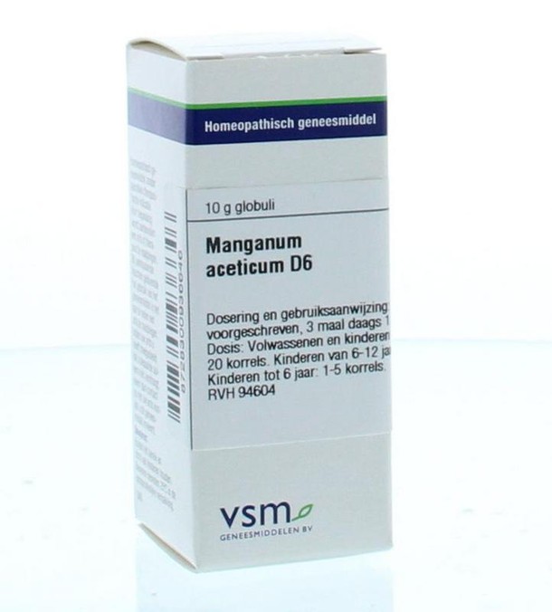 VSM Manganum aceticum D6 (10 Gram)