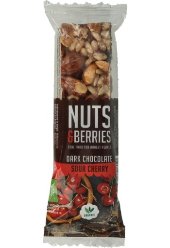 Nuts & Berries Nuts & berries choco sour cherry bio (30 Gram)