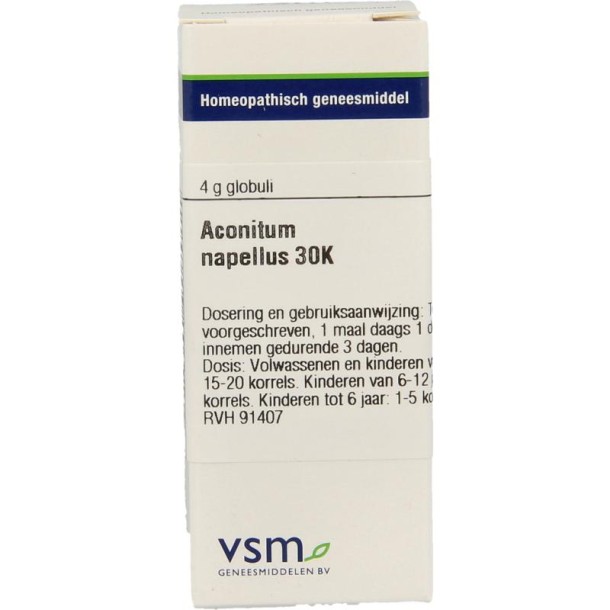 VSM Aconitum napellus 30K (4 Gram)