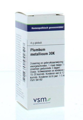 VSM Plumbum metallicum 30K (4 Gram)