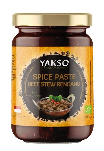 Yakso Spice paste beef stew rendang curry bio (100 Gram)