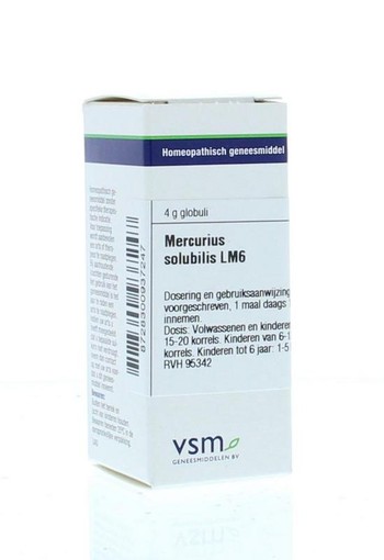 VSM Mercurius solubilis LM6 (4 Gram)