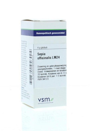 VSM Sepia officinalis LM24 (4 Gram)