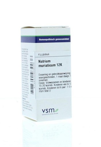 VSM Natrium muriaticum 12K (4 Gram)