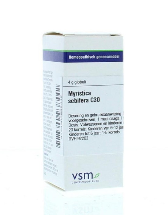 VSM Myristica sebifera C30 (4 Gram)