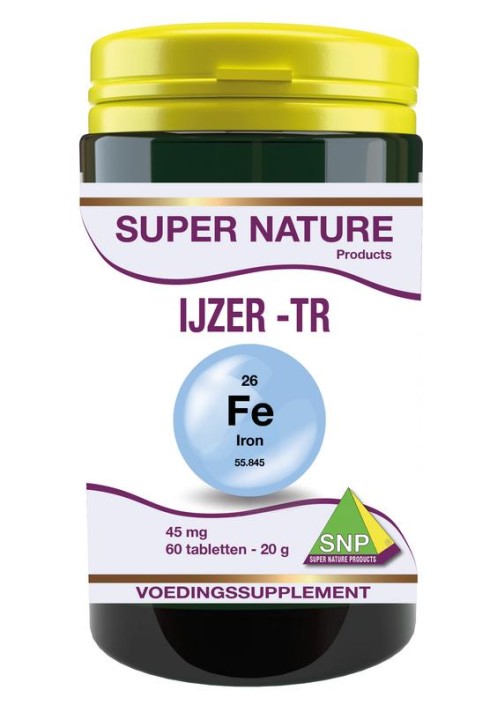 SNP IJzer 45mg TR (60 Capsules)