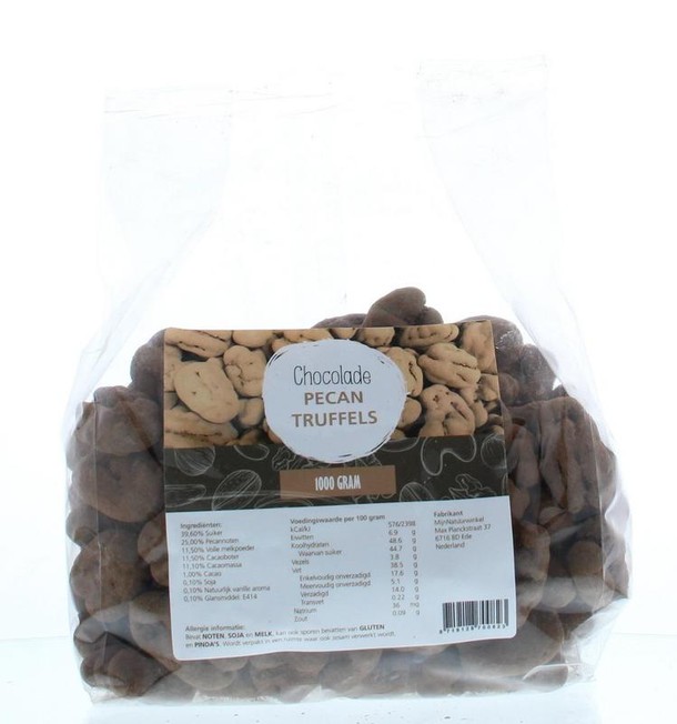 Mijnnatuurwinkel Chocolade pecan truffels (1 Kilogram)