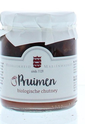Marienwaerdt Pruimen chutney bio (260 Gram)