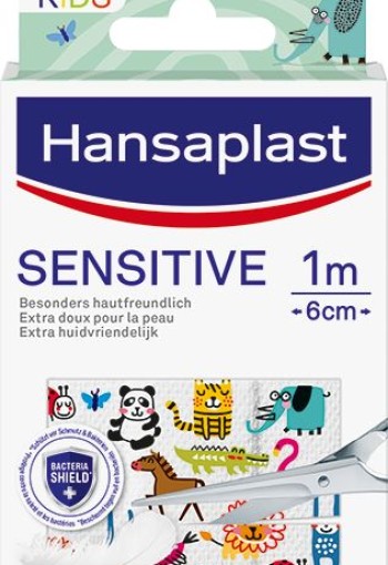 Hansaplast Sensitive kids 1m x 6cm (1 Stuks)